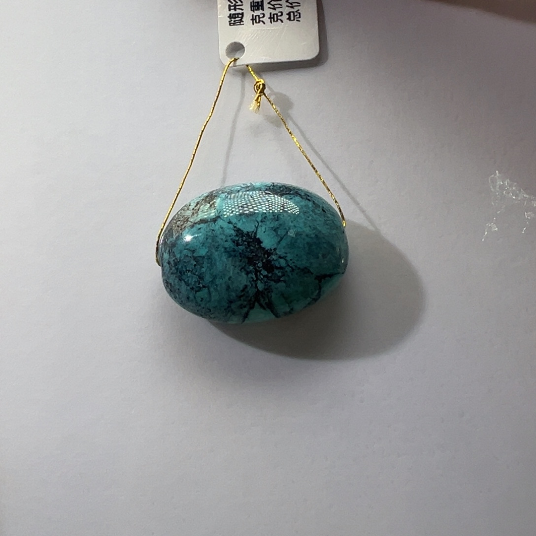 绿松石未镶嵌挂件