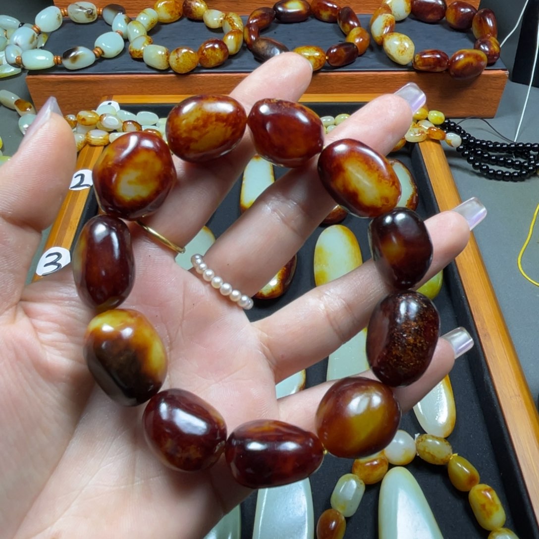 颈饰未镶嵌和田玉（****号