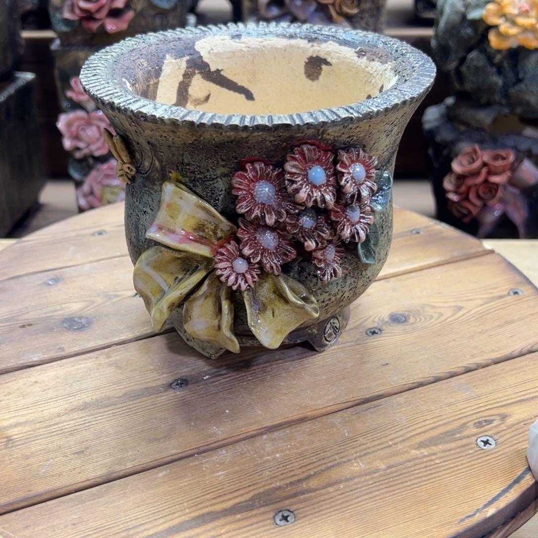 红陶青藤多肉花盆