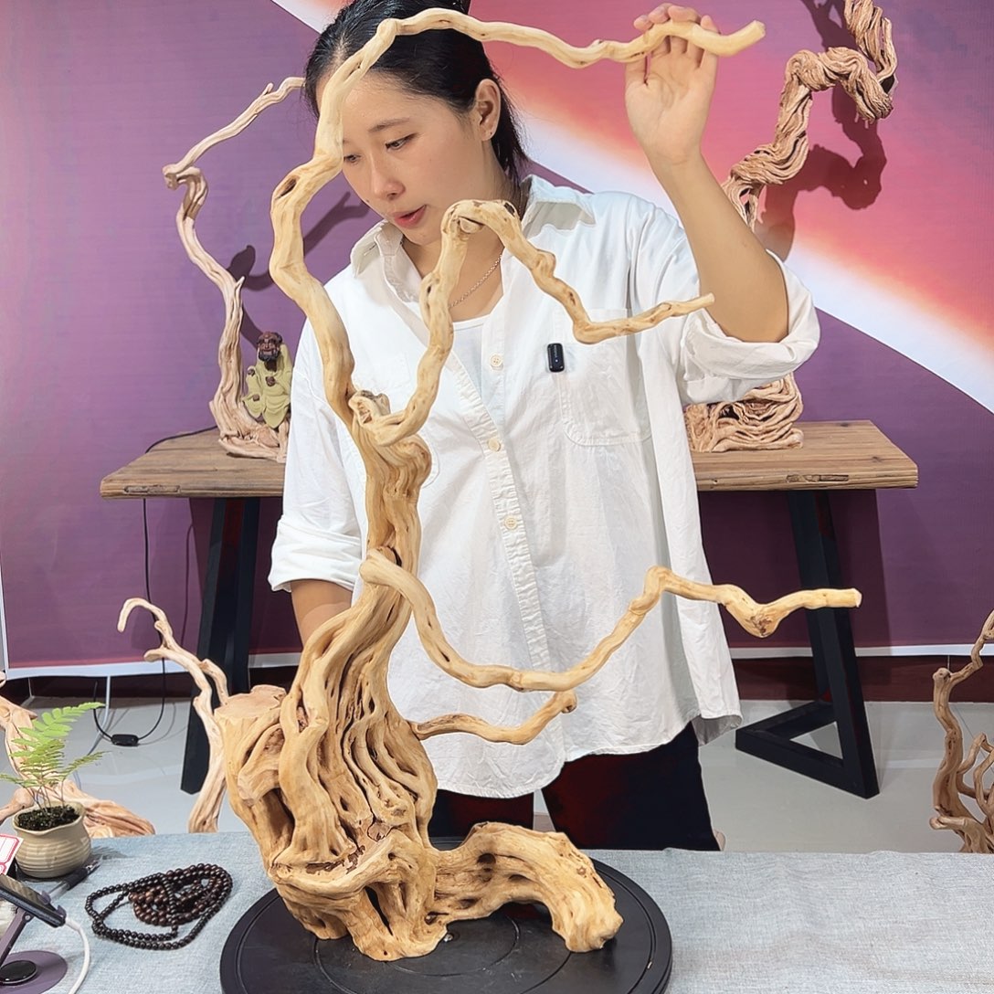 愿***木天然杜鹃根根艺摆件