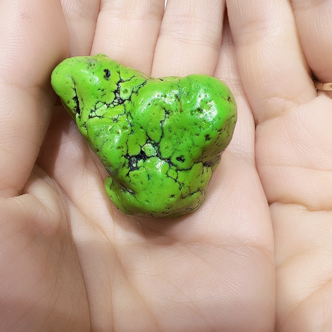 绿松石未镶嵌原矿绿松石随行