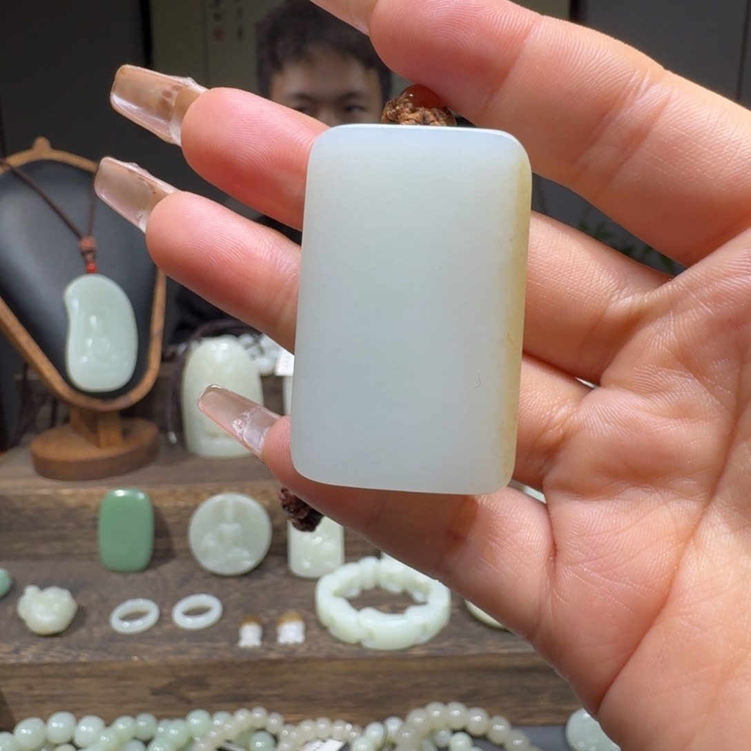 和田玉挂件未镶嵌