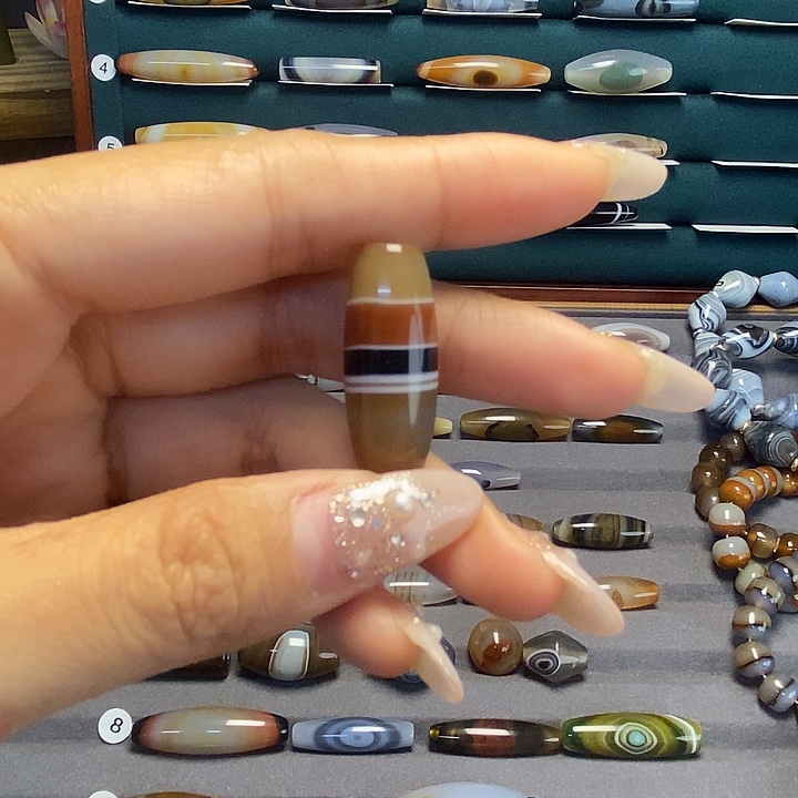 玛瑙/玉髓合金橄榄绿