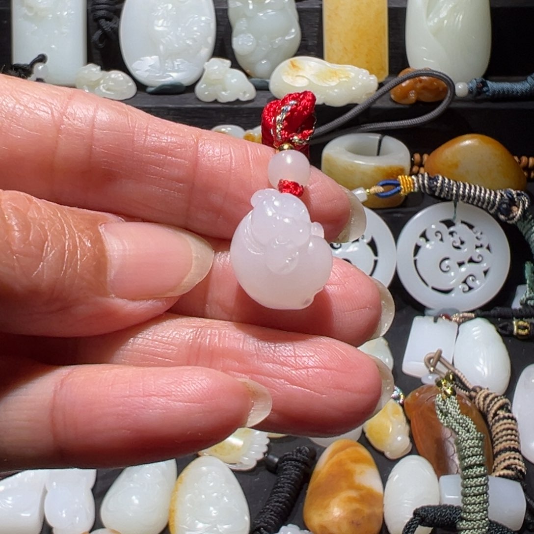 和田玉挂件未镶嵌