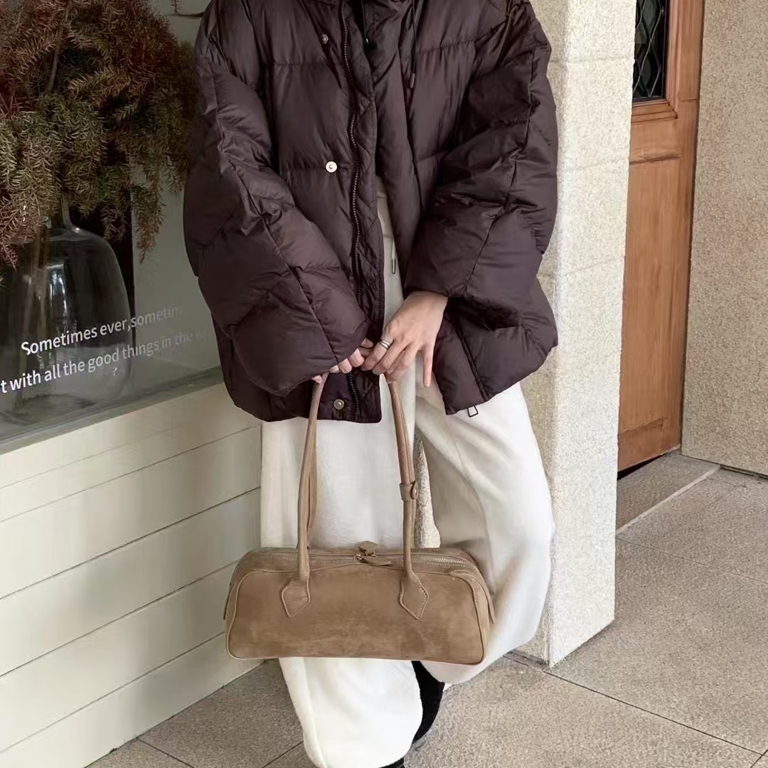 【MY档口】90egg家同款连帽加厚女韩系保暖面包服冬