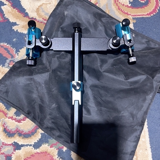 拼色款钓箱双炮台样品一个