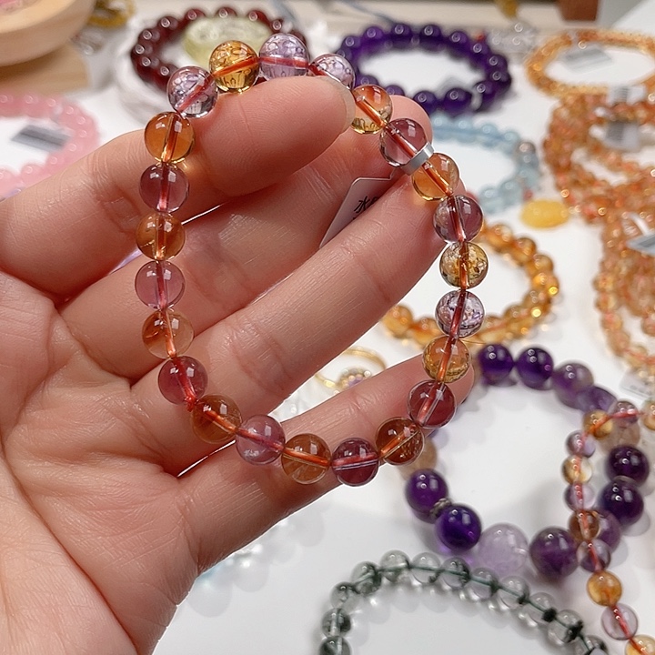 水晶手链未镶嵌天然