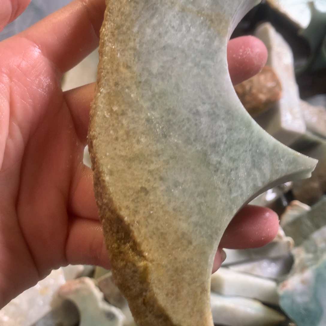 翡翠颈饰未镶嵌缅甸翡翠