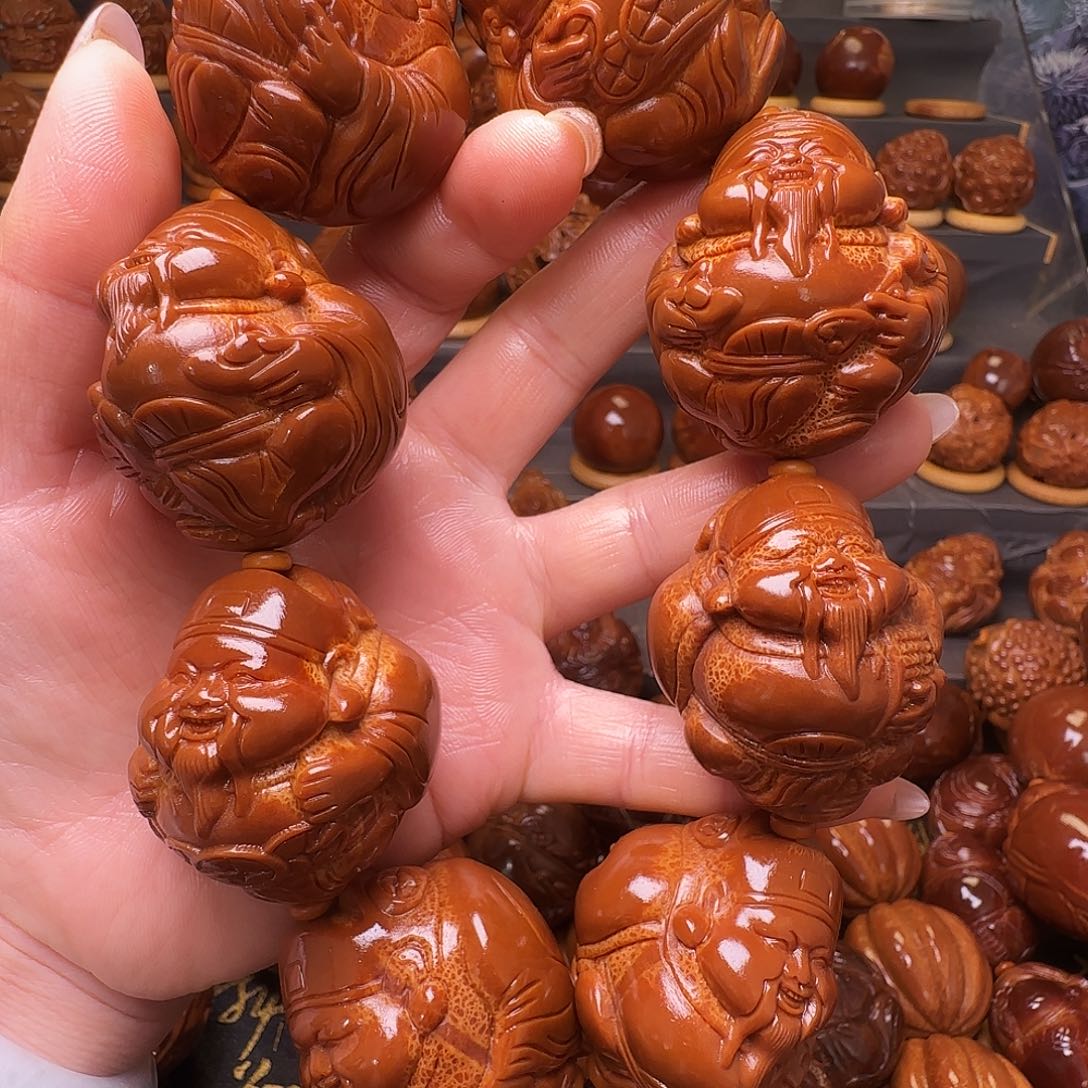 深***龙橄榄核手串/手链4.0财神