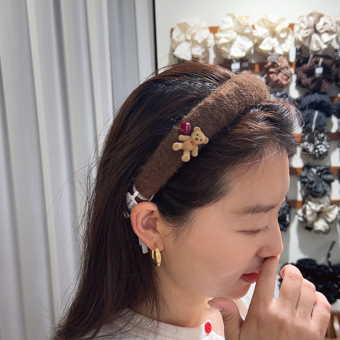 布艺铁合金发箍哦