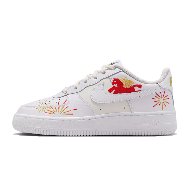NIKE耐克【呼】大童鞋AIR FORCE 1运动鞋休闲鞋IQ1133-111