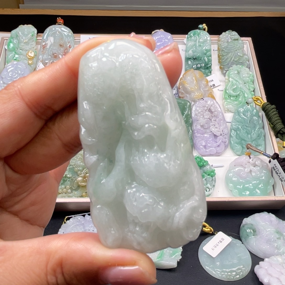 翡翠吊坠(不含链)未镶嵌