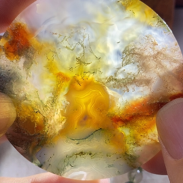 谭***谈玛瑙/玉髓未镶嵌吊坠(不含链)