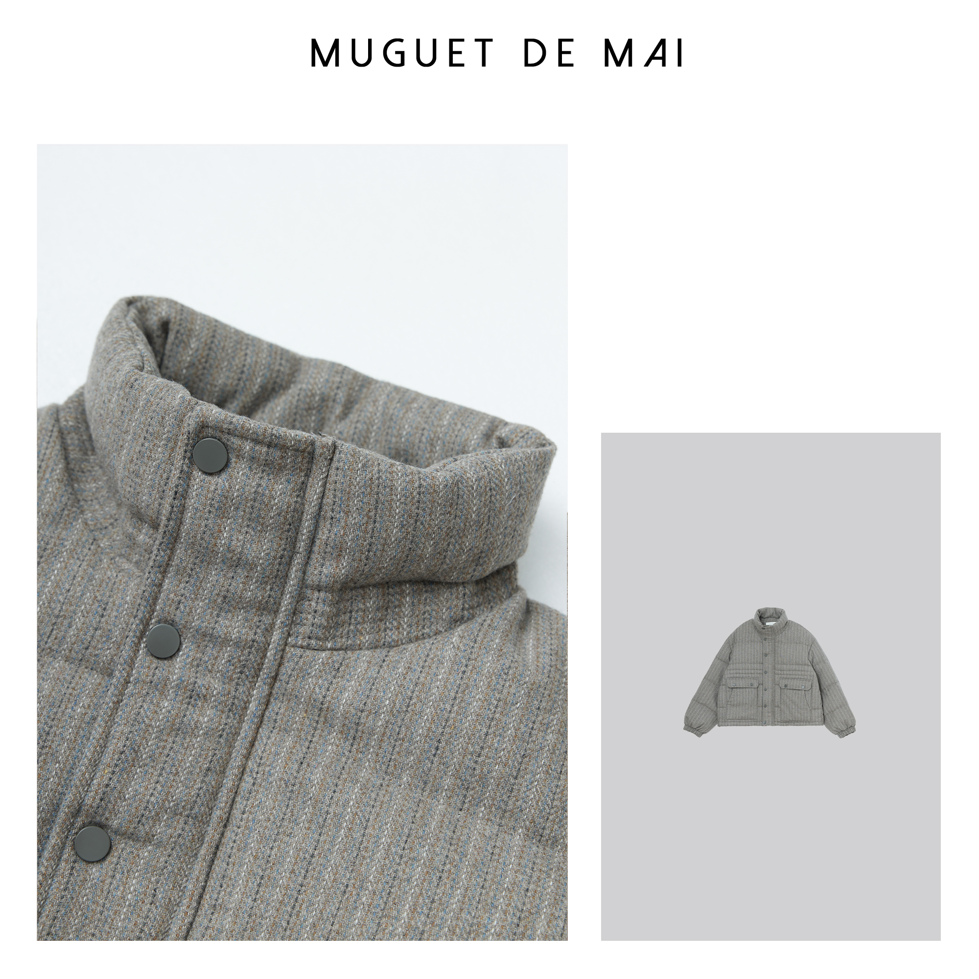 【MGDM】90白鸭绒羽绒服 理想冬日 QB23019