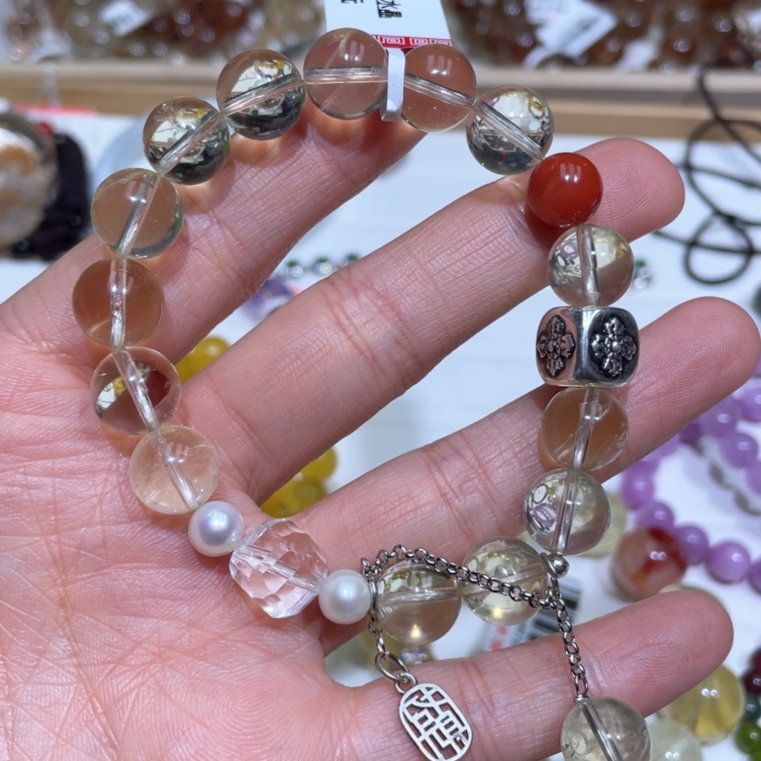 水晶手链未镶嵌手串