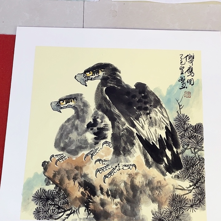 国画张圣敏先生纯手绘作品