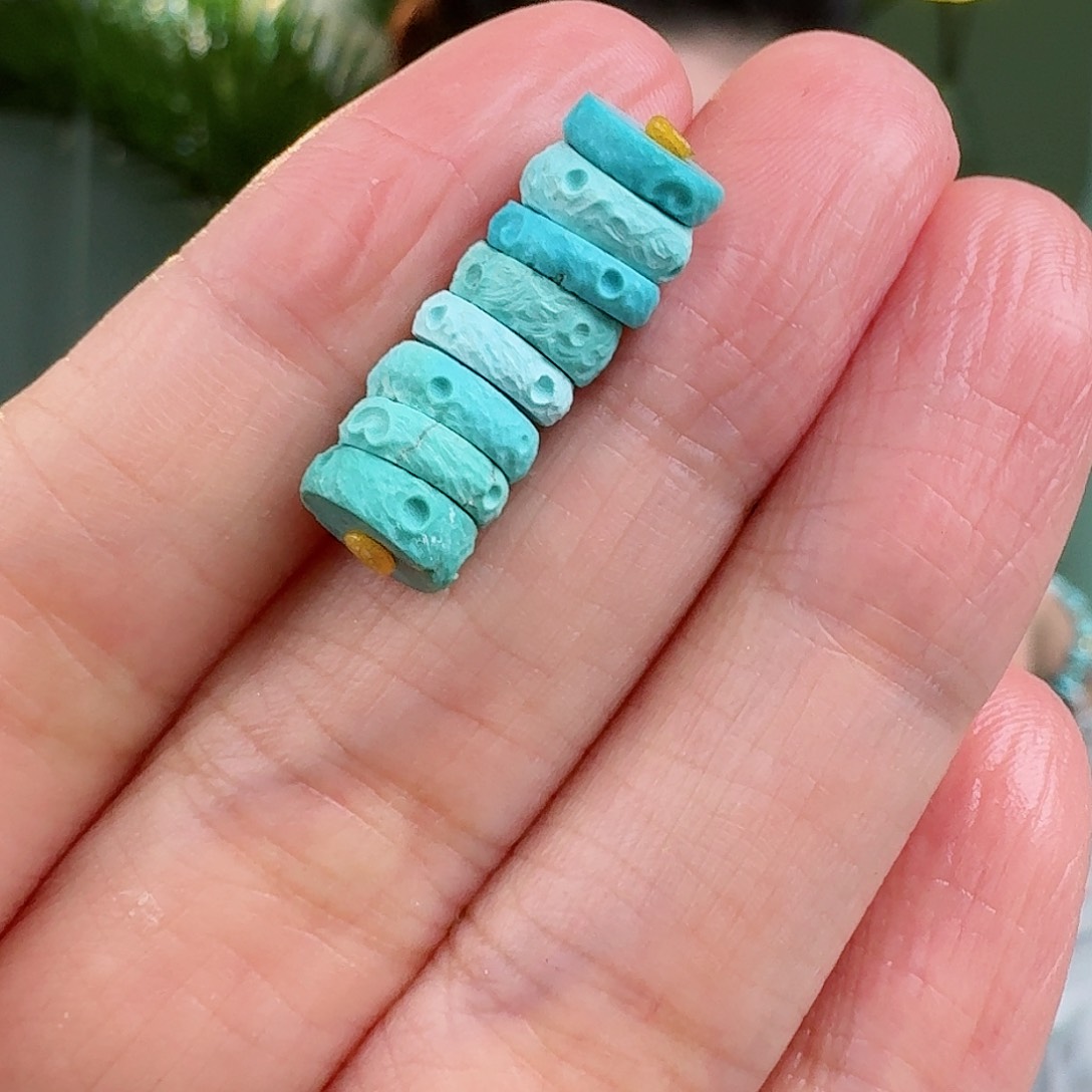 绿松石珠宝奇石未镶嵌