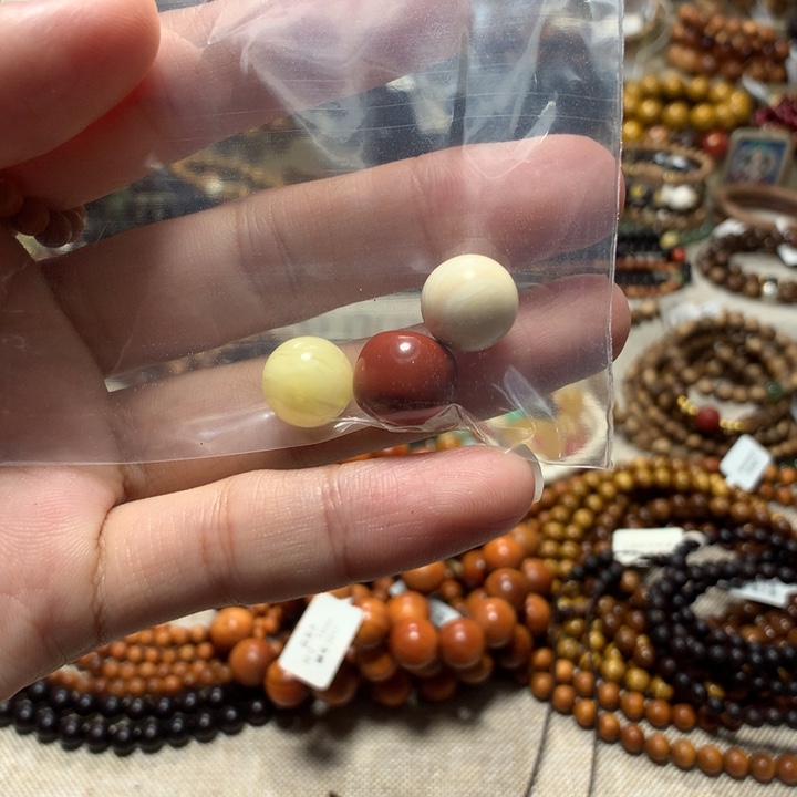 手串/手链小叶紫檀x***x配饰3颗