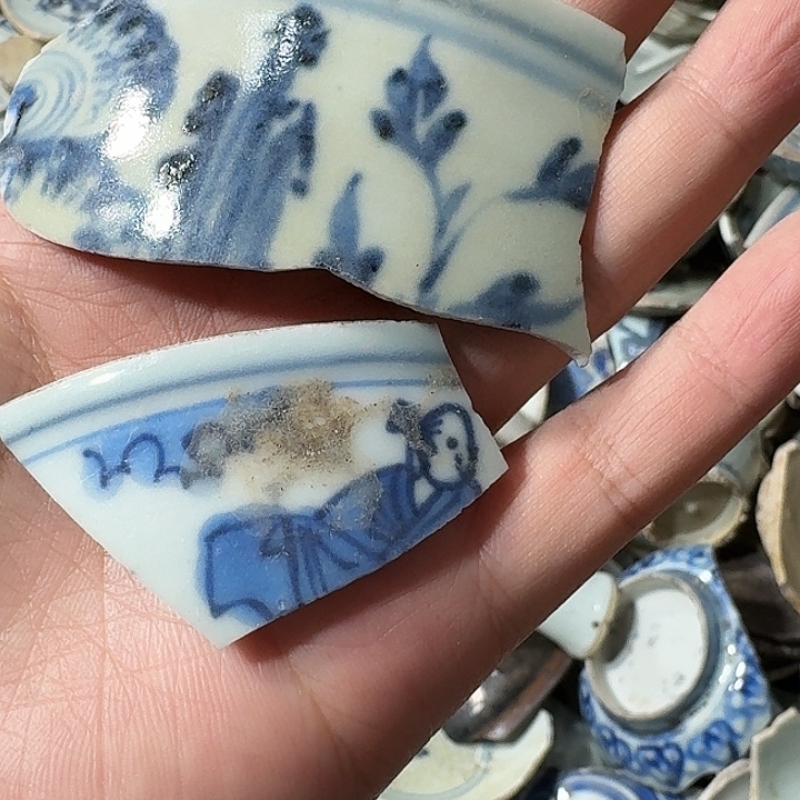 瓷片瓷片标本，顺丰包邮