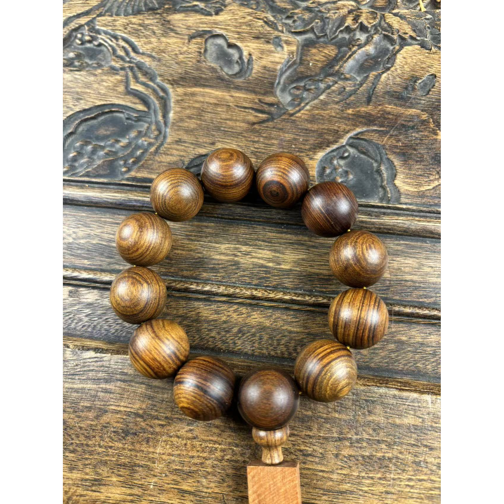 黄花梨手串一个{小七甄选}