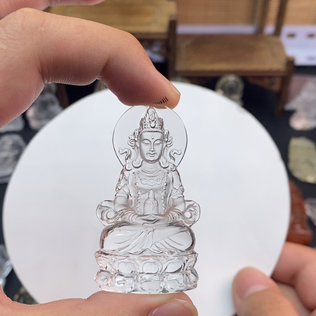 田***田颈饰未镶嵌水晶定制