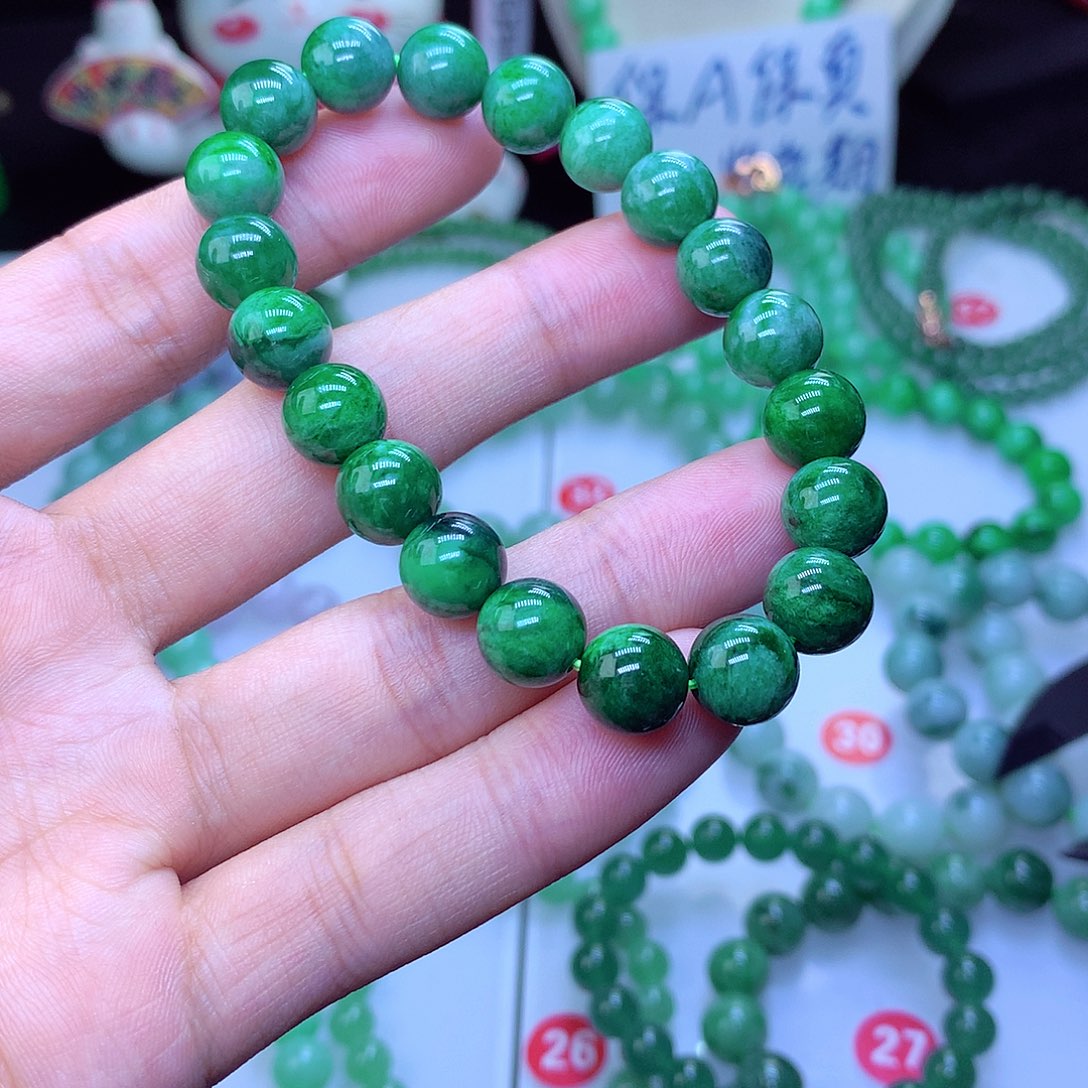 翡翠毛衣链未镶嵌卡9.6