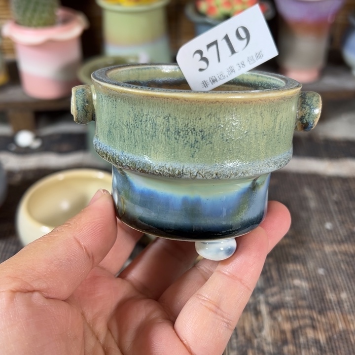 口6 手工花盆满30包邮