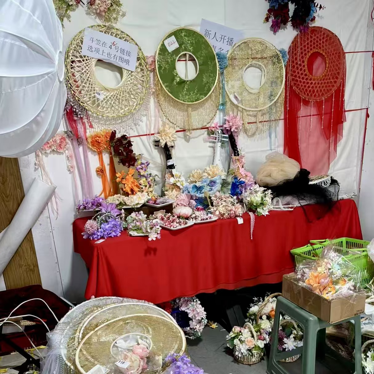 直播各种风格拍摄实拍头饰拍摄必备仙女必备古风现代