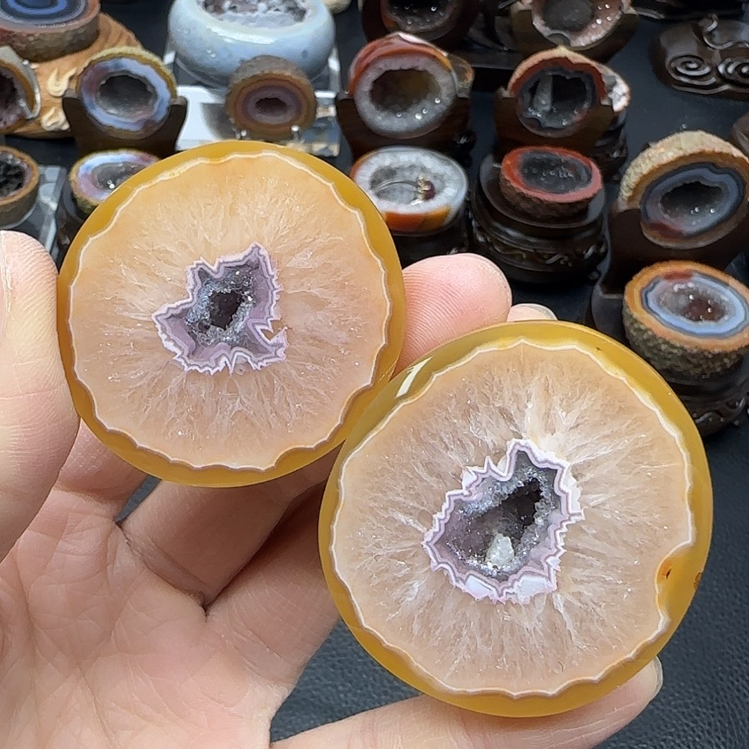 玛瑙/玉髓未镶嵌摆件