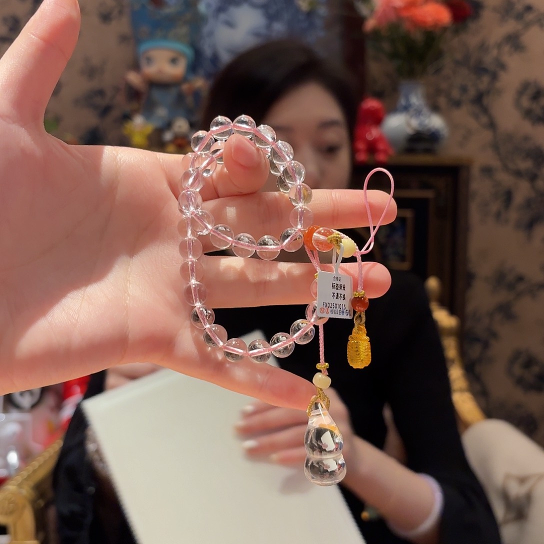 水晶车挂未镶嵌挂件