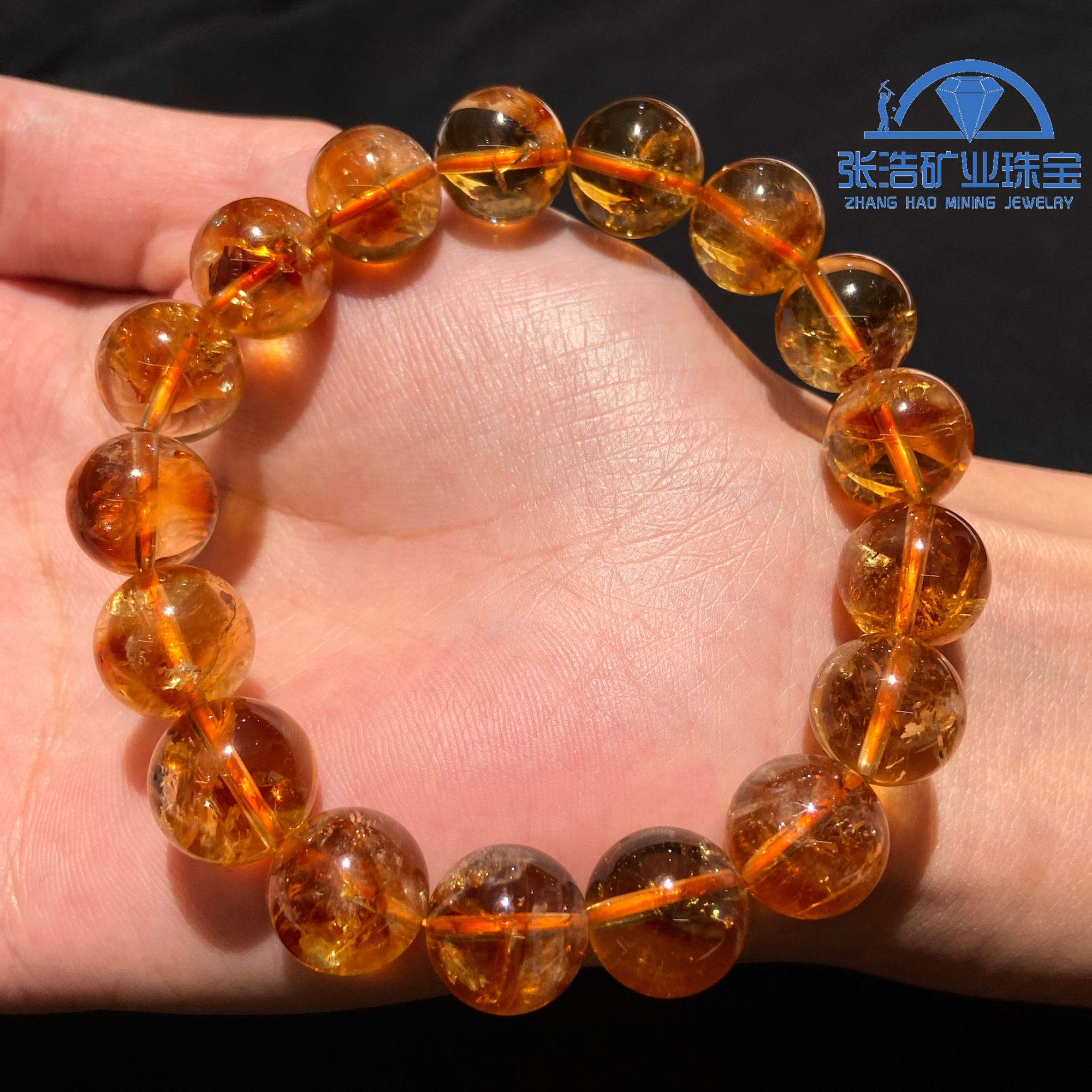 【星浩好物】黄塔晶手串 QT144H330-12【多样性发一件】12mm