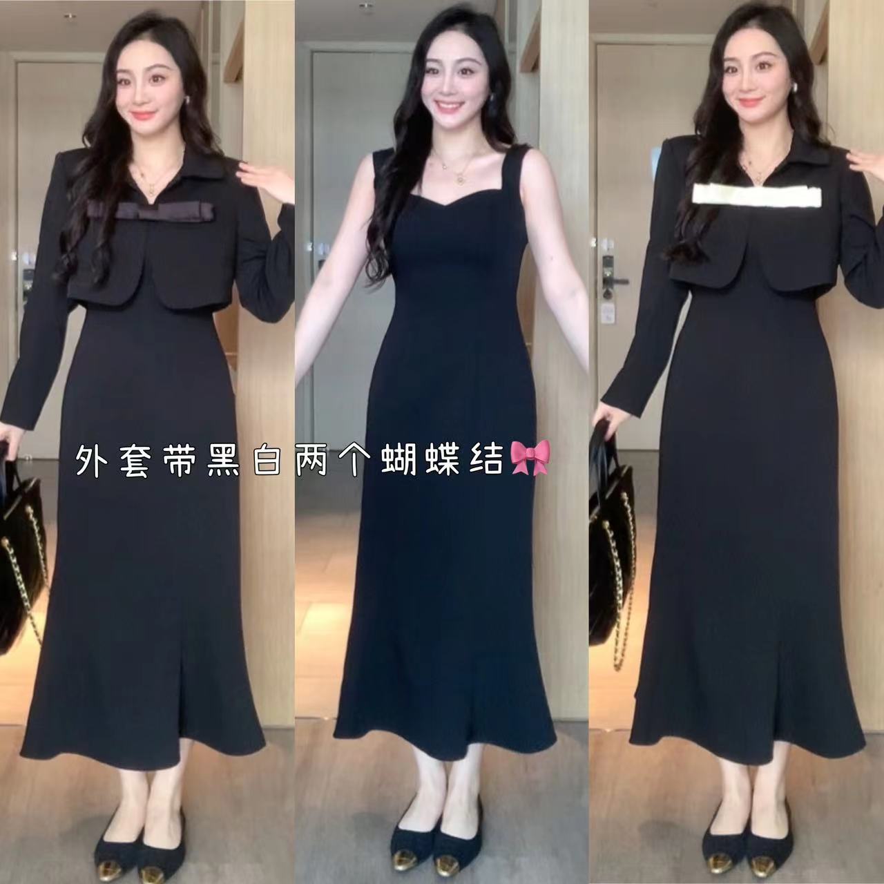 XINYI【千千晚星】外套+连衣裙X623T02334/X623Q02108/X623T03036