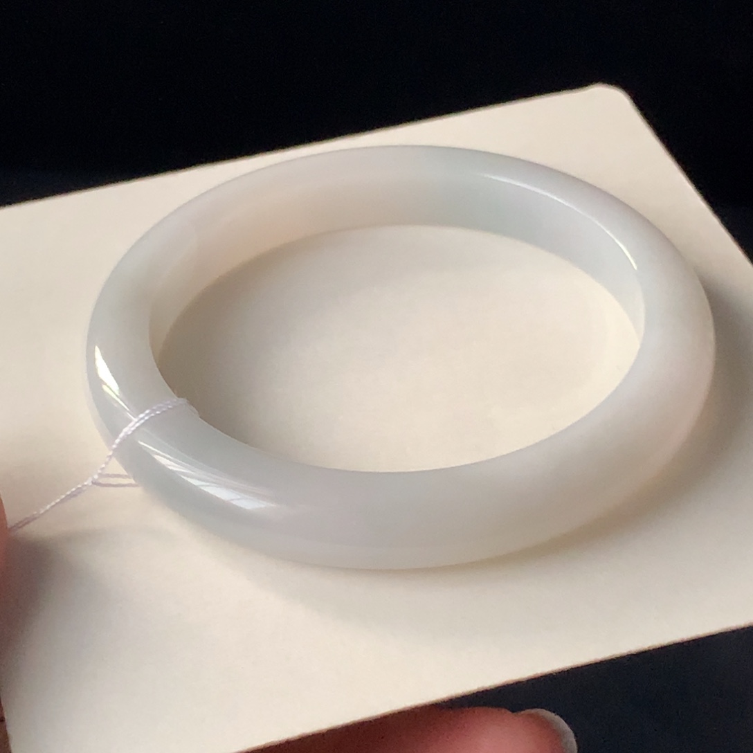 翡翠未镶嵌手镯45号55.7-9.3-8.1