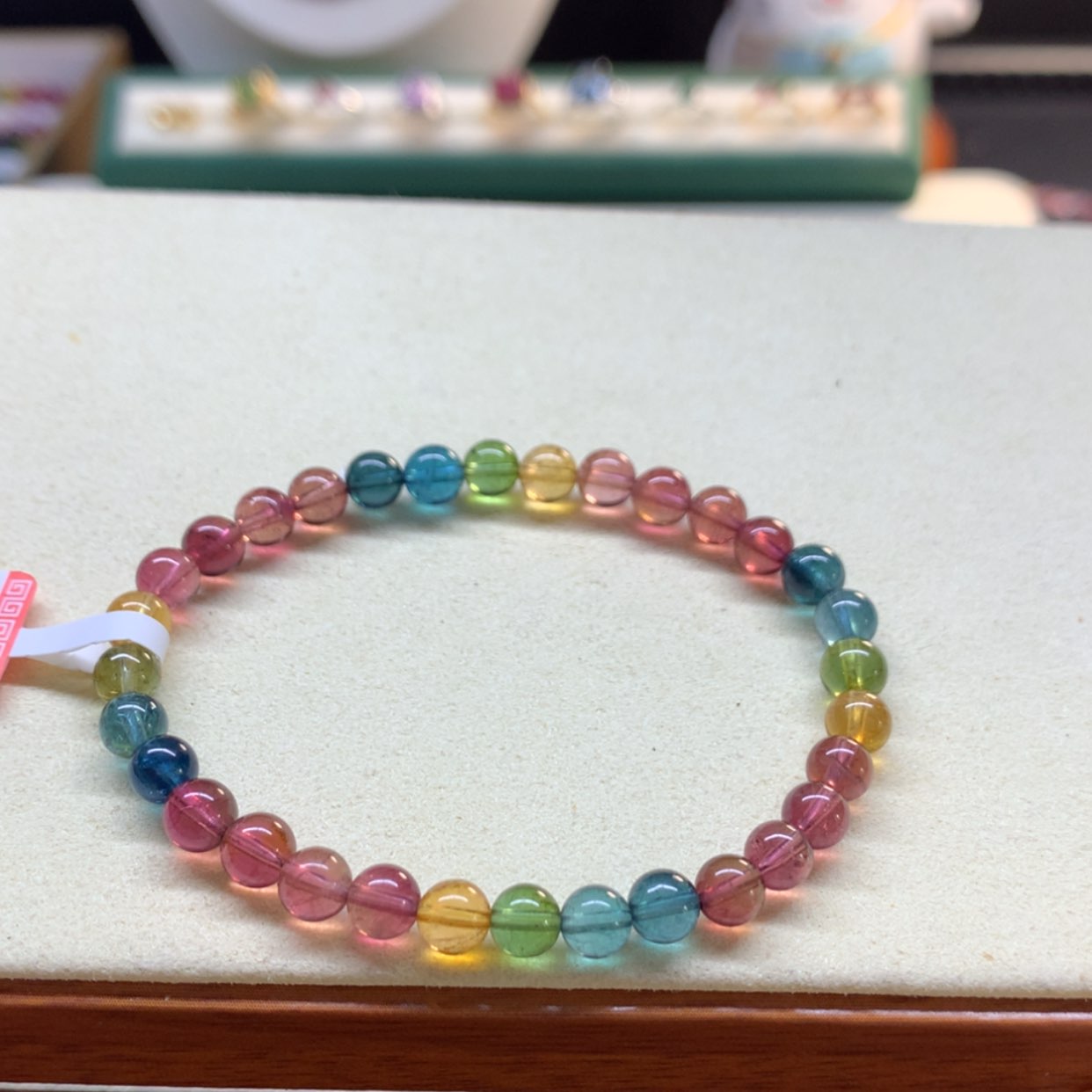 【闪购商品】碧玺手串未镶嵌彩虹5.8mm