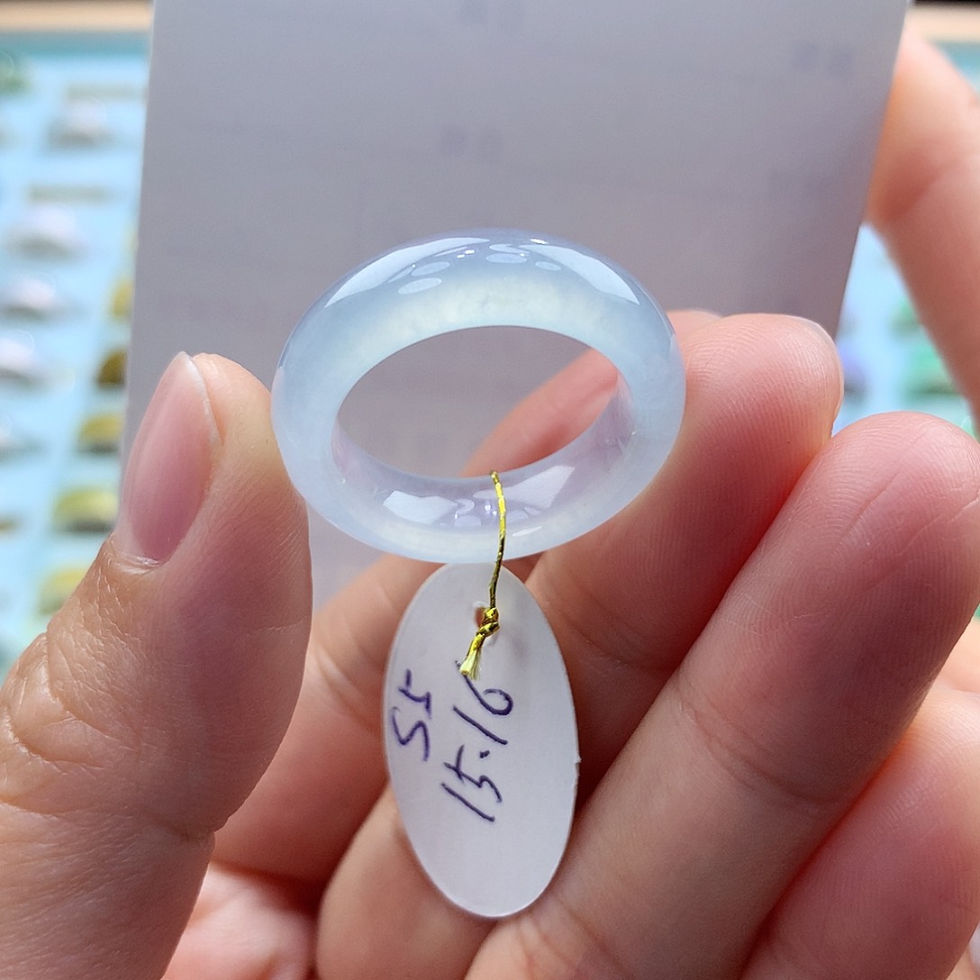 翡翠戒指未镶嵌1516圈