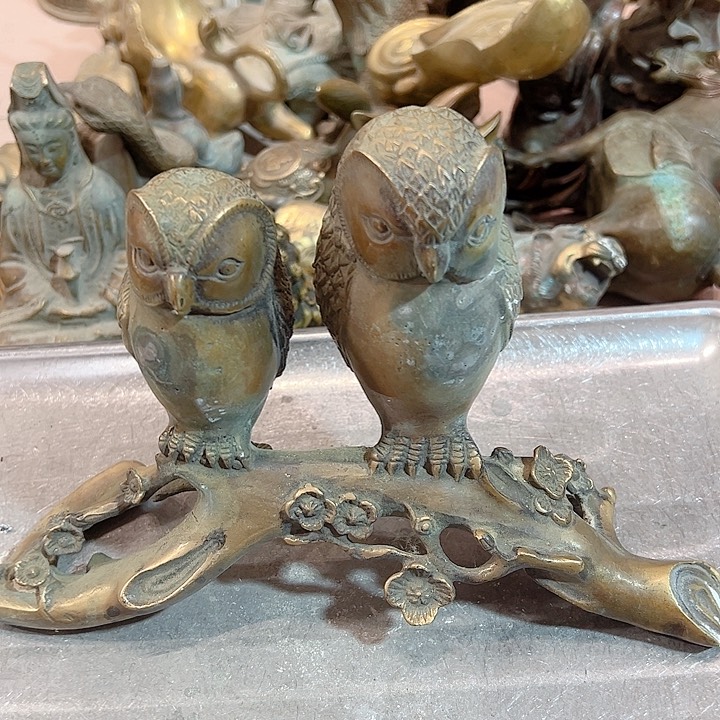 黄铜摆件工艺品，