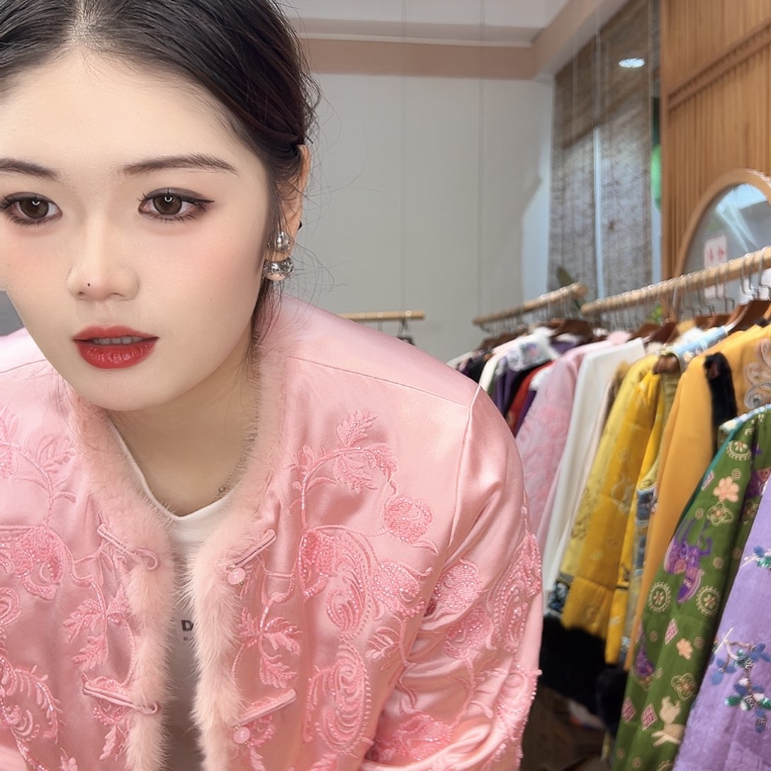 新中式女装外套醋酸557