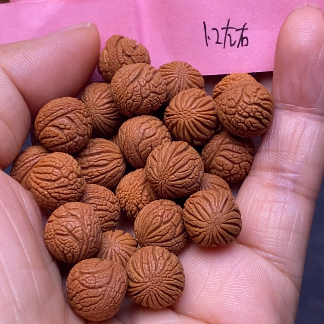 秦岭龙纹桃核20颗