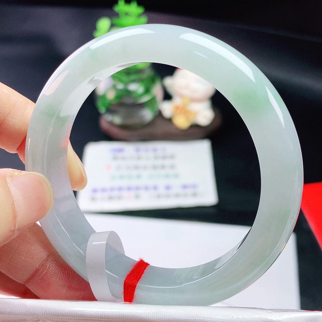 未镶嵌手镯翡翠54圈