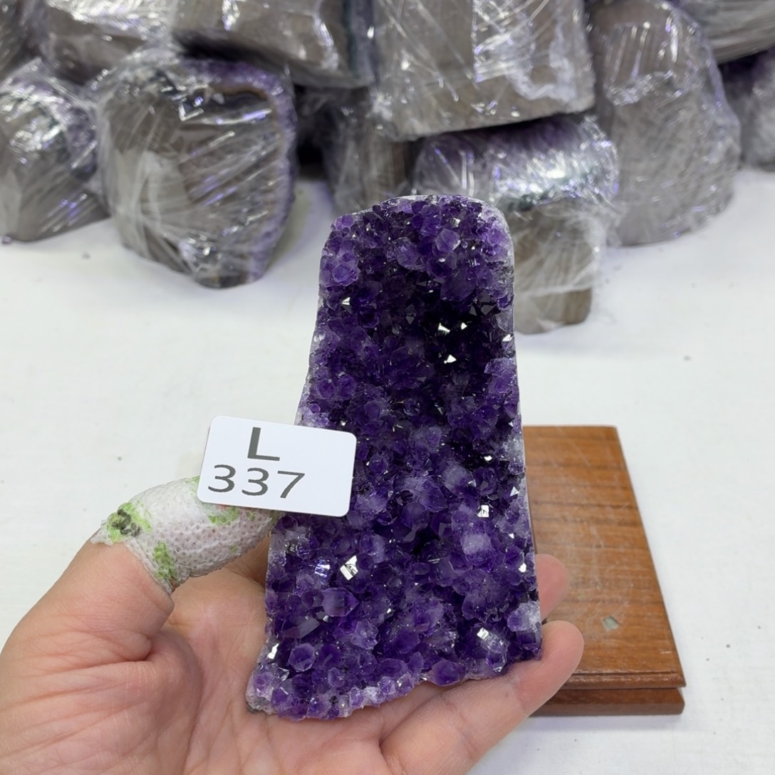 摆件水晶未镶嵌天然紫水晶