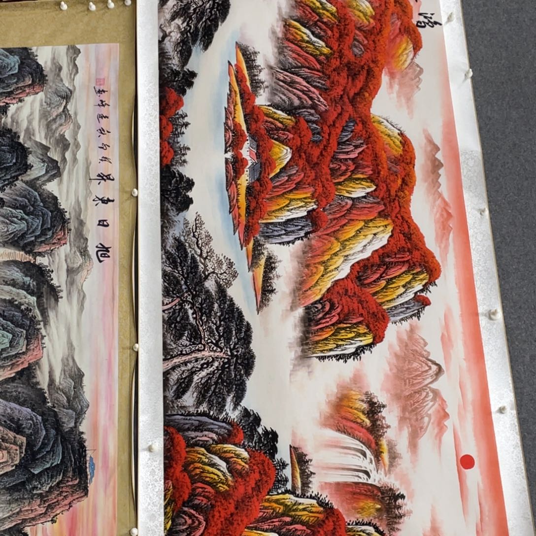 国画老师手笔手绘作品y