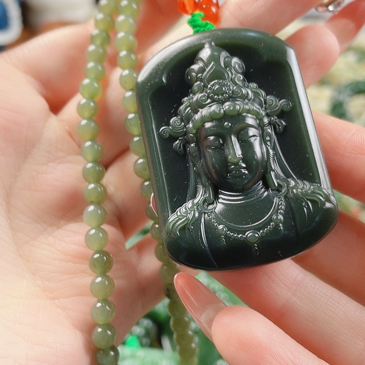 未镶嵌和田玉挂件