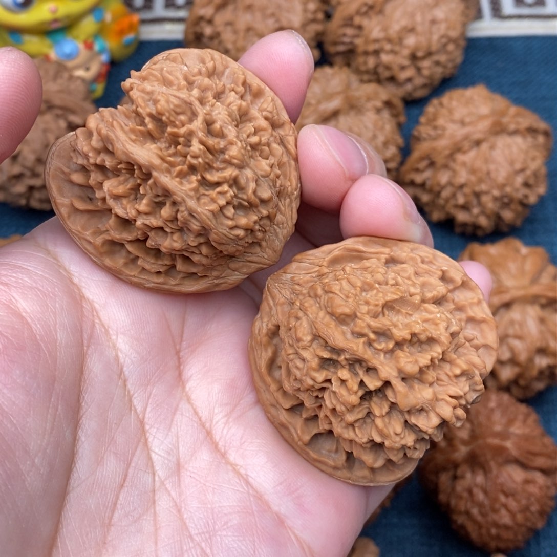 文玩核桃把件42精品满天星全品