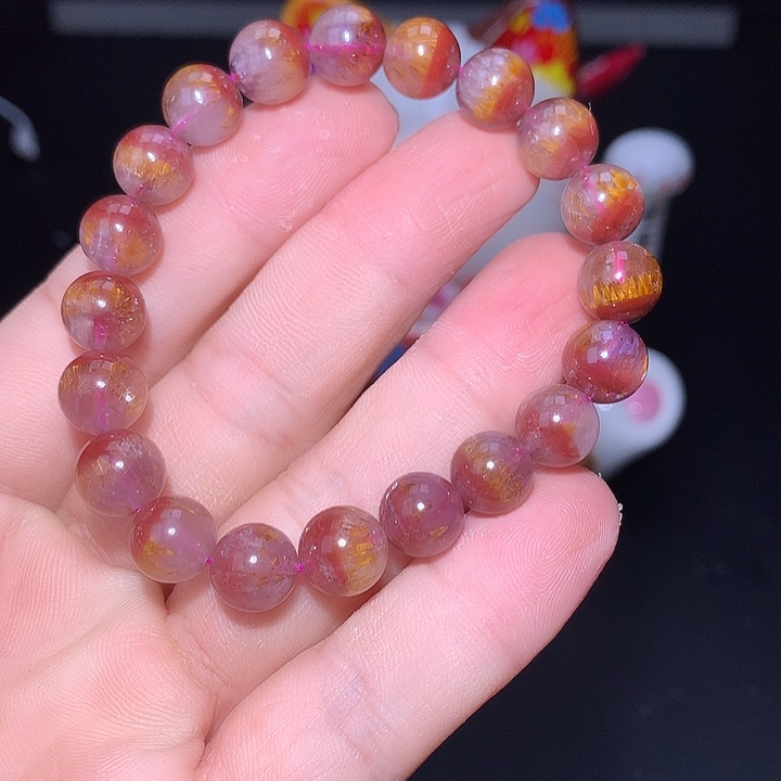 水晶圆珠手串未镶嵌燕*