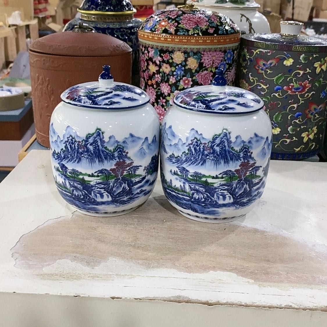 【闪购商品】罐茶叶罐陶瓷茶叶罐