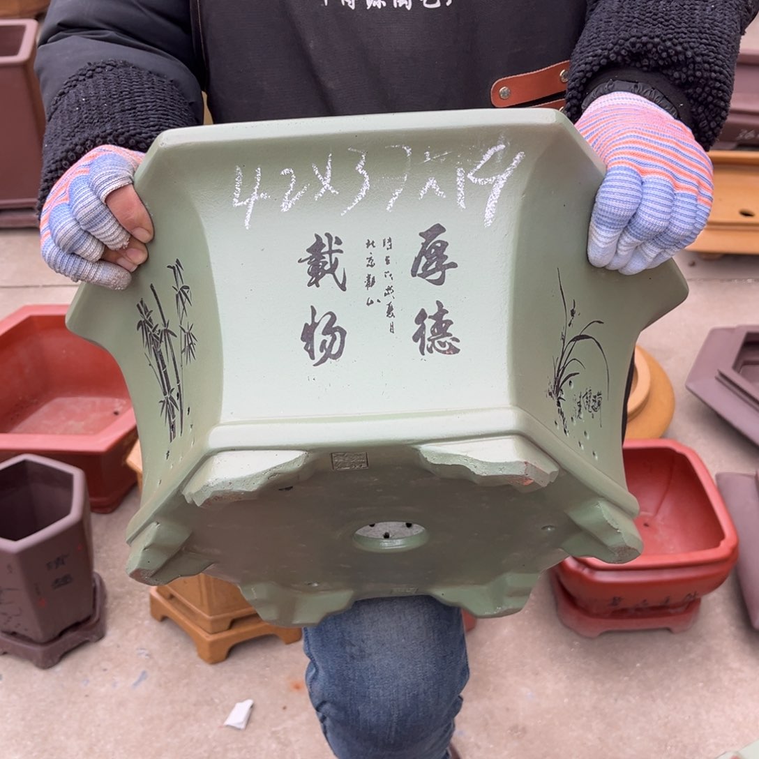 紫砂花盆盆景艺术
