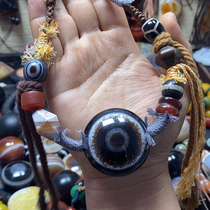 玛瑙/玉髓未镶嵌颈饰