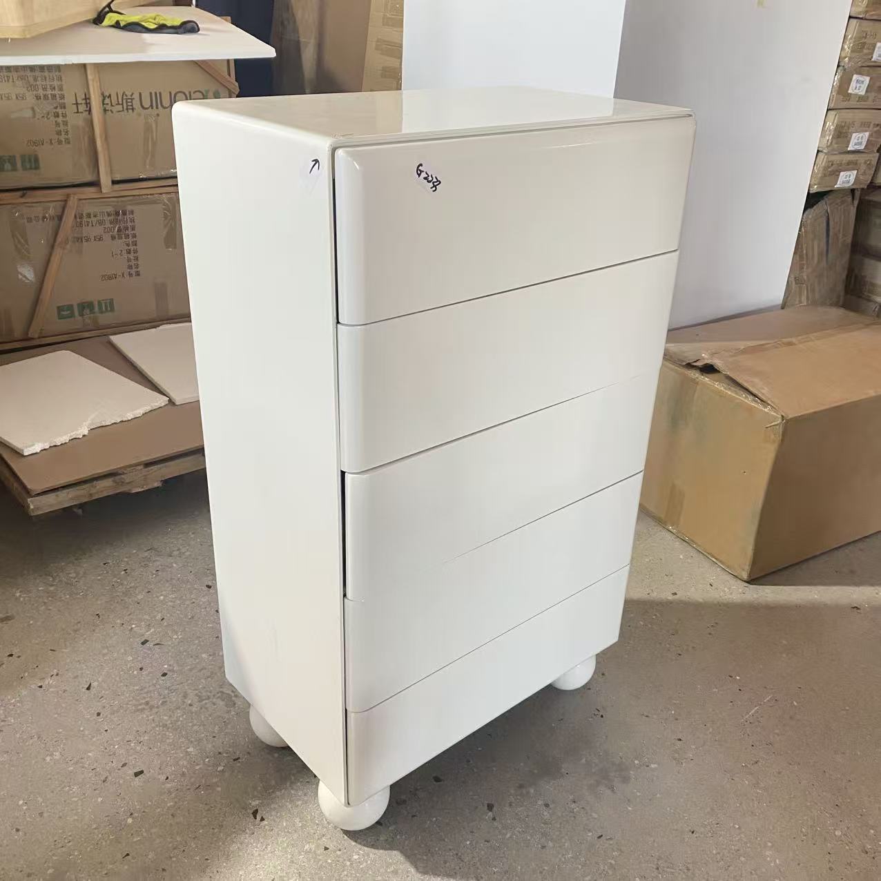 （微瑕）QLW/G2233#五斗柜70*43*120cm【不包装】库存尾货（铁3）