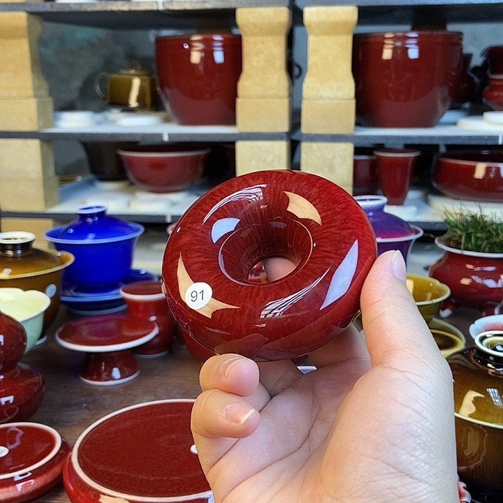 陶瓷景德镇名陶坊原矿郎红