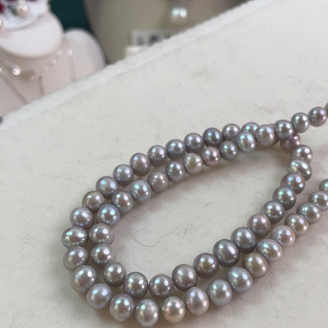 淡水珍珠耳饰未镶嵌